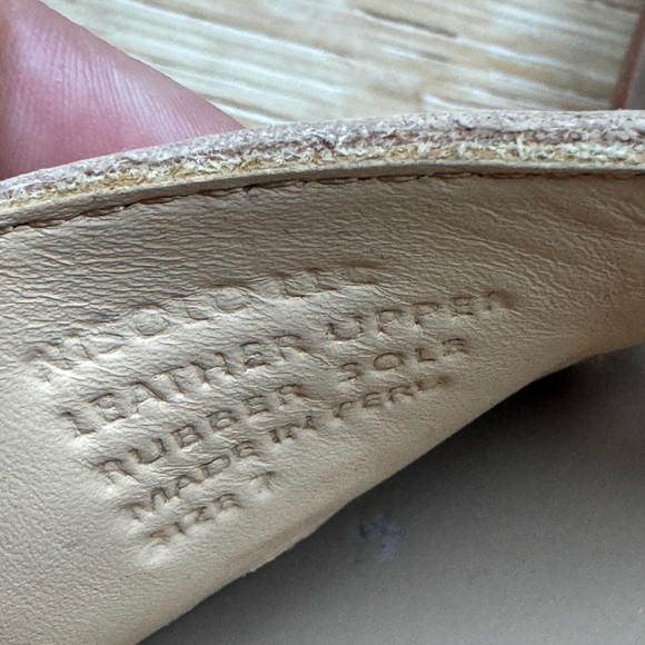 NEW Nisolo huarache sandal women color Bone  s sz7  price firm! - Picture 6 of 8